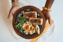 Load image into Gallery viewer, Scrambled eggs with Berbere and Traditional Niter Kibbeh
