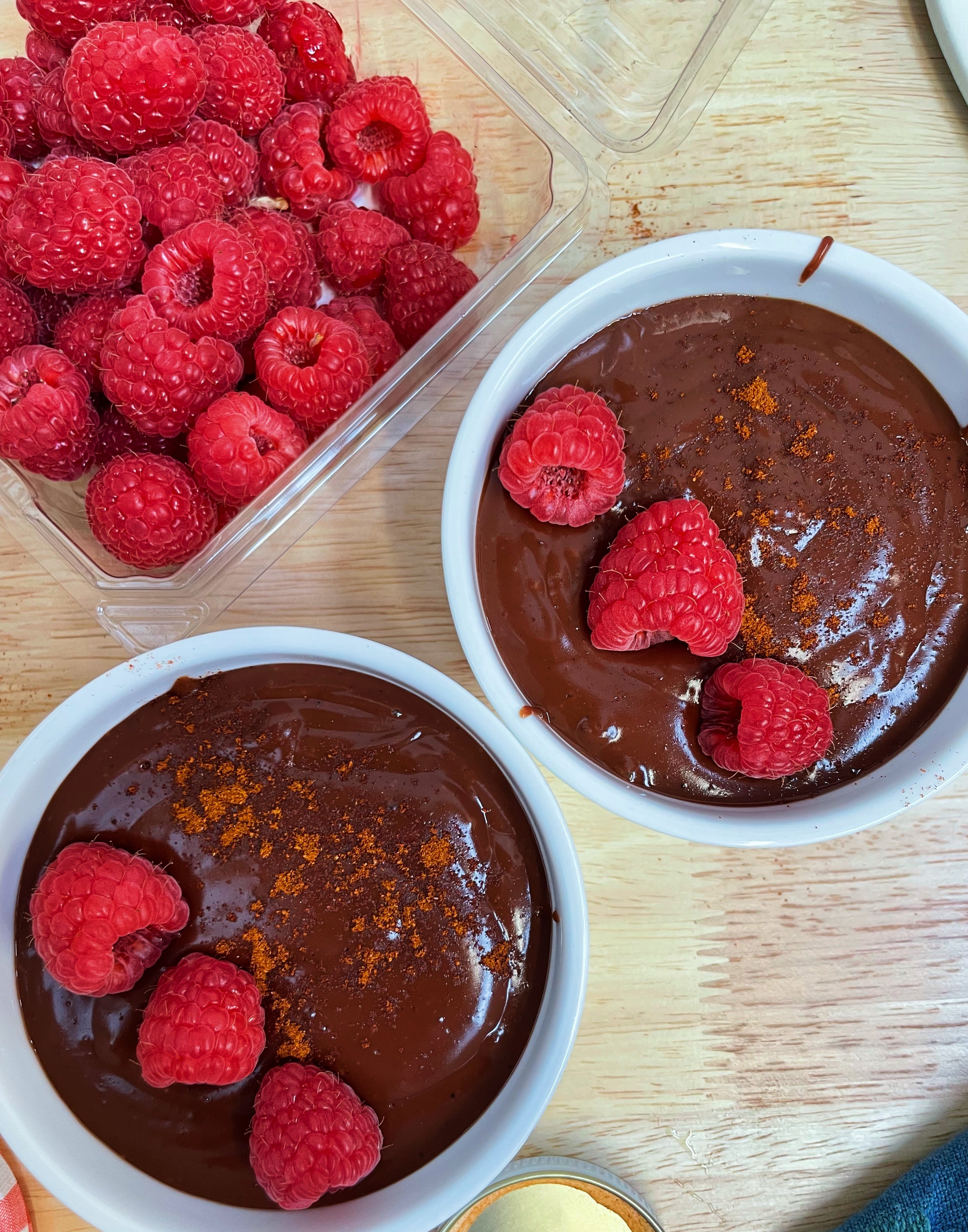 Vegan Berbere Chocolate Pudding