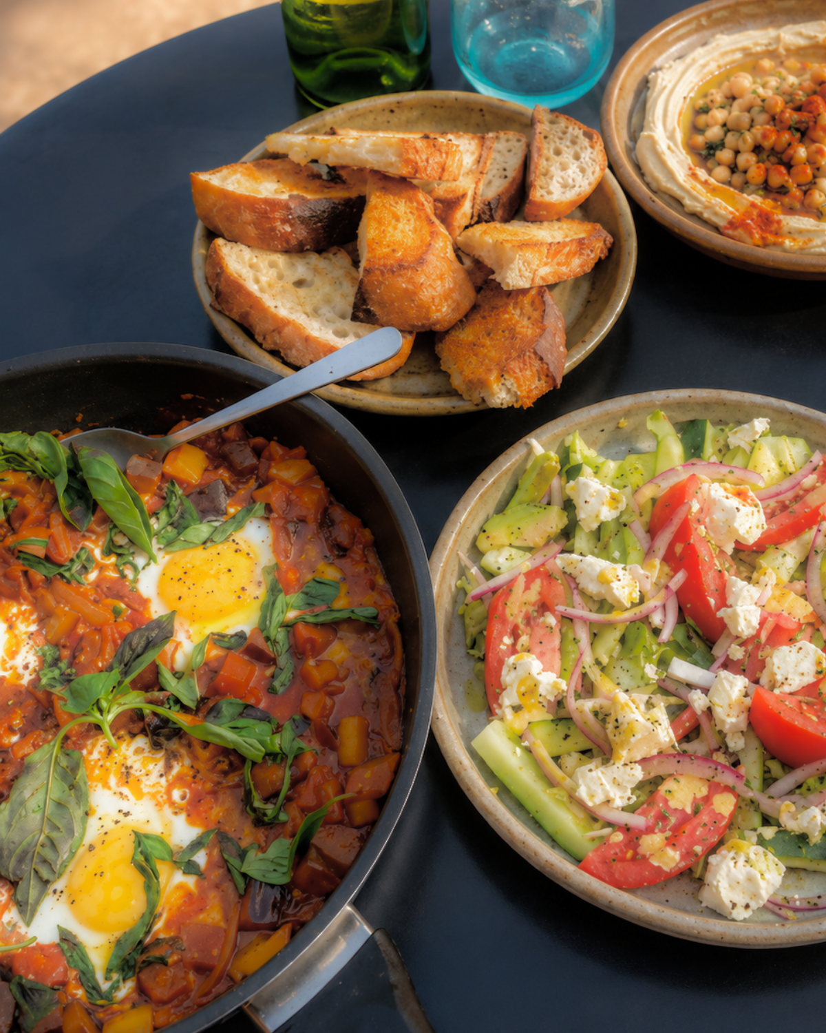 Korerima, Eggplant and Besobela Shakshuka
