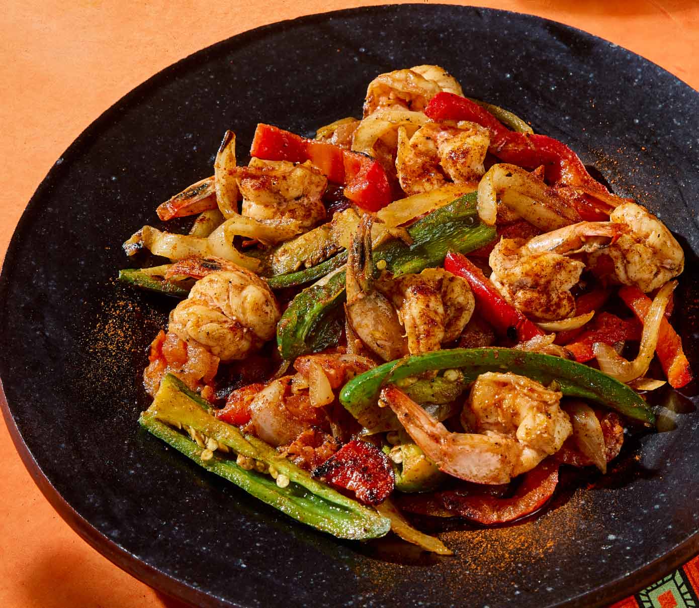 Shrimp Tibs (Sautéed Shrimp in Ethiopian Spices)