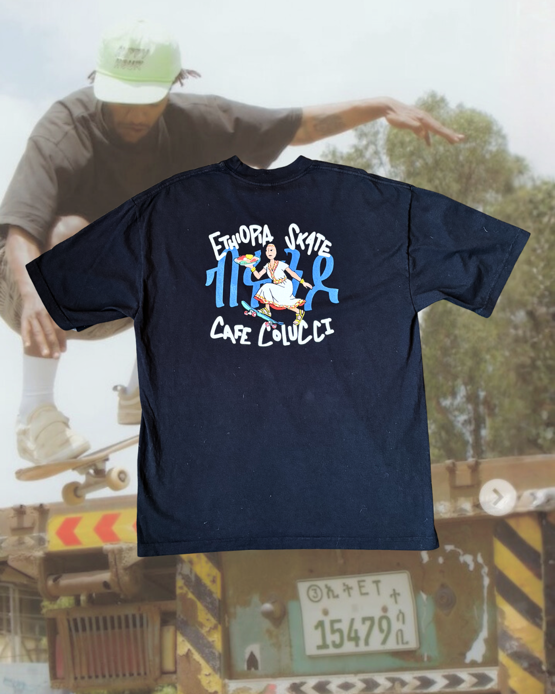 Ethiopia Skate X Café Colucci Shirt