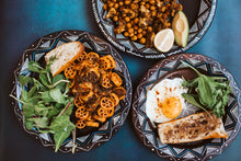 Load image into Gallery viewer, Cauliflower and Chickpeas with Ethiopian Spices, Afrenje, Berbere, Ird, Kibbeh
